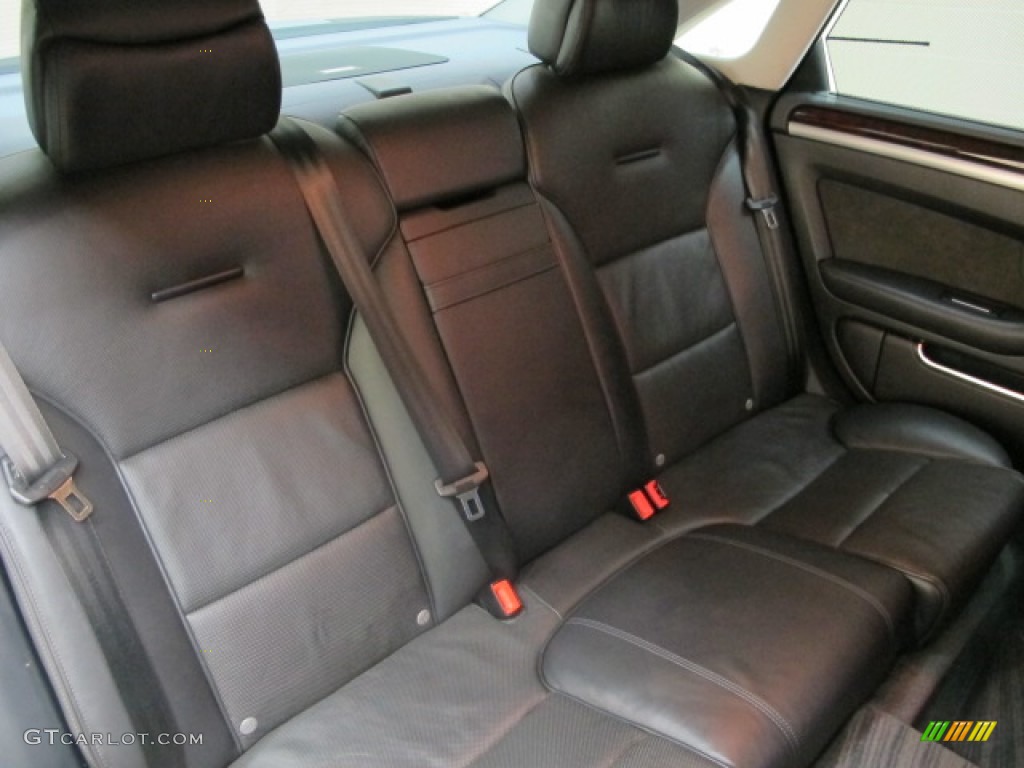 2008 A8 L 4.2 quattro - Quartz Gray Metallic / Black photo #22