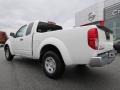 2013 Glacier White Nissan Frontier S King Cab  photo #3