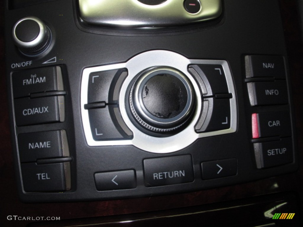 2008 A8 L 4.2 quattro - Quartz Gray Metallic / Black photo #31