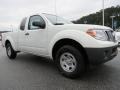 2013 Glacier White Nissan Frontier S King Cab  photo #7