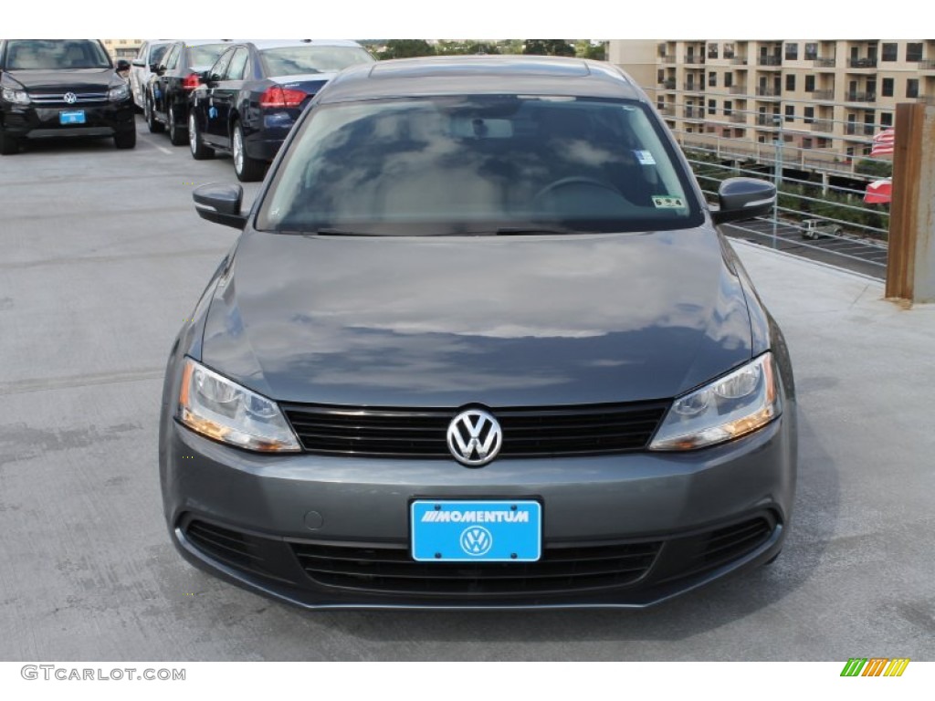2009 Jetta SE Sedan - Platinum Gray Metallic / Anthracite photo #2
