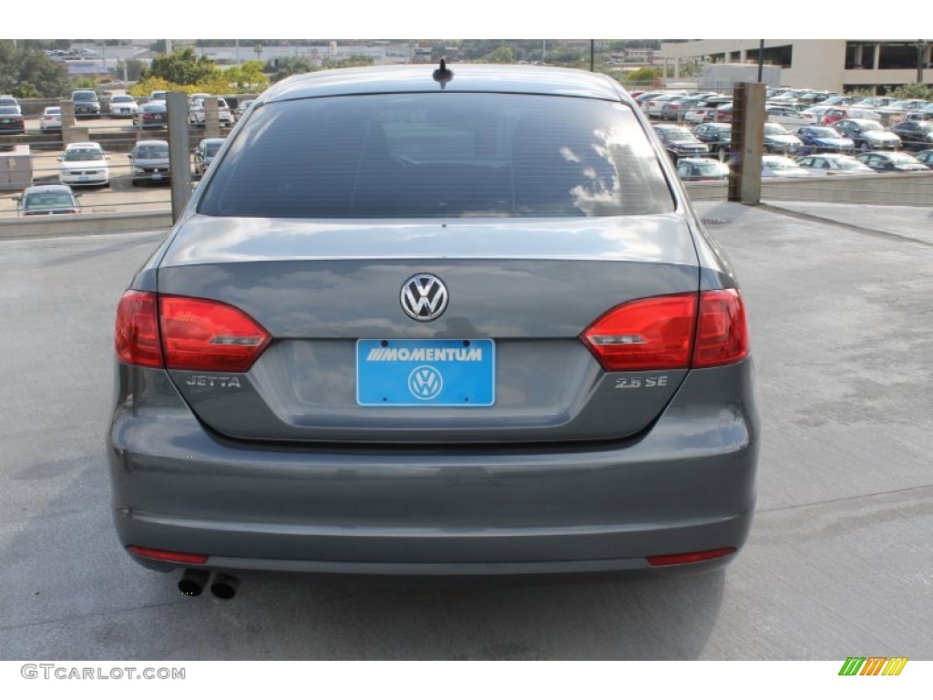 2009 Jetta SE Sedan - Platinum Gray Metallic / Anthracite photo #8