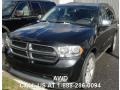 Brilliant Black Crystal Pearl 2011 Dodge Durango Crew 4x4