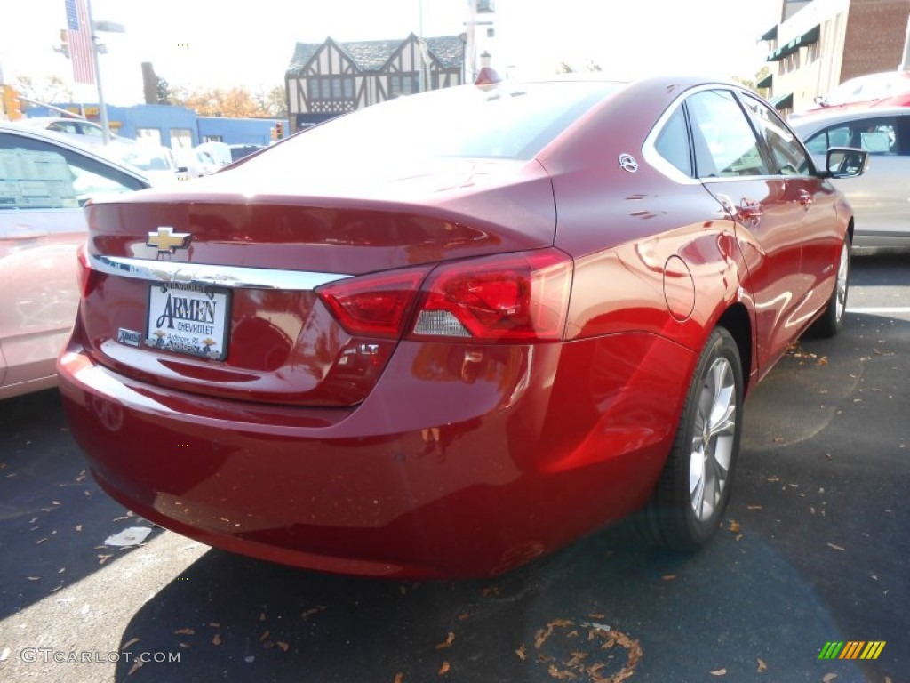 2014 Impala LT - Red Rock Metallic / Jet Black photo #4
