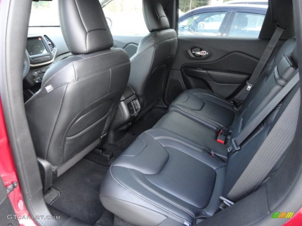 2014 Jeep Cherokee Limited Rear Seat Photo #87364105