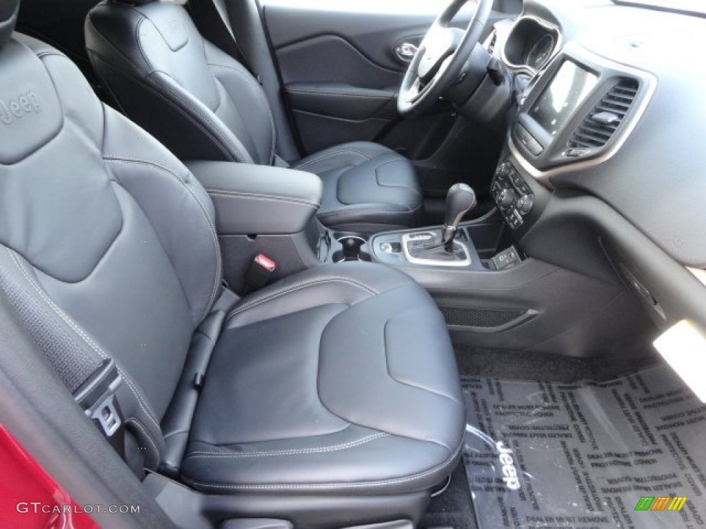 Morocco - Black Interior 2014 Jeep Cherokee Limited Photo #87364210