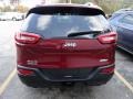 Deep Cherry Red Crystal Pearl 2014 Jeep Cherokee Latitude 4x4 Exterior