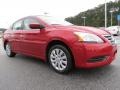 2013 Red Brick Nissan Sentra S  photo #7