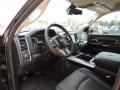Black 2013 Ram 3500 Laramie Mega Cab 4x4 Dually Interior Color