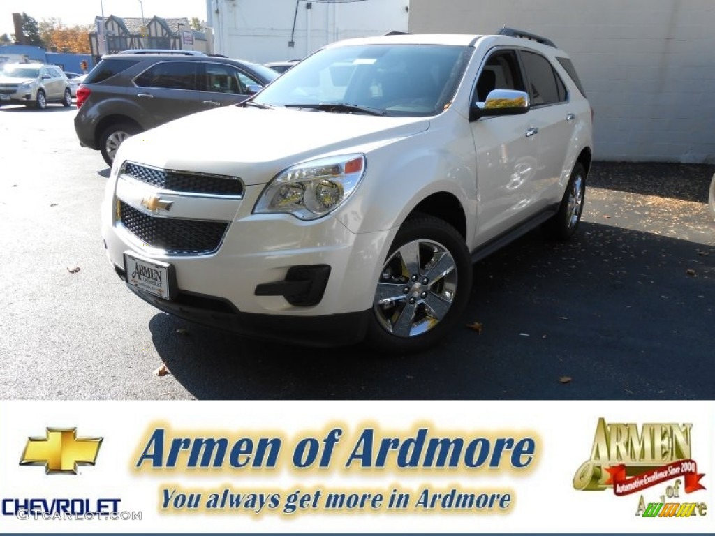 White Diamond Tricoat Chevrolet Equinox