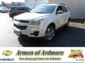 2014 White Diamond Tricoat Chevrolet Equinox LT AWD  photo #1