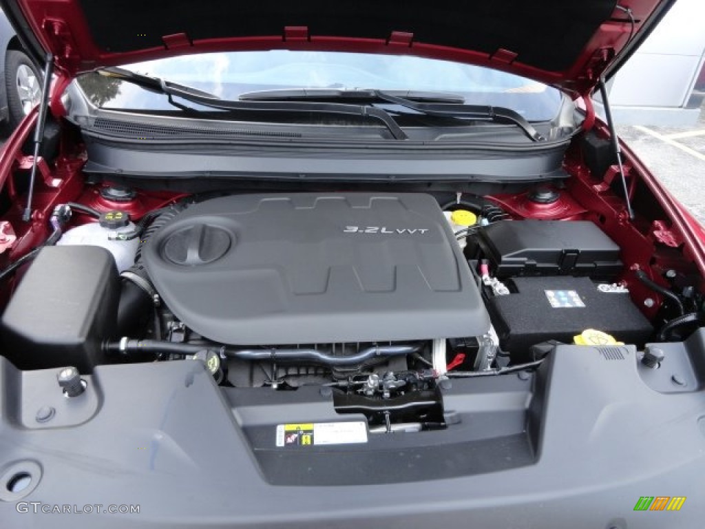 2014 Jeep Cherokee Latitude 4x4 3.2 Liter DOHC 24-Valve VVT V6 Engine Photo #87364891