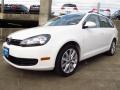 Pure White - Jetta TDI SportWagen Photo No. 3
