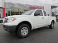 Glacier White - Frontier S King Cab Photo No. 1