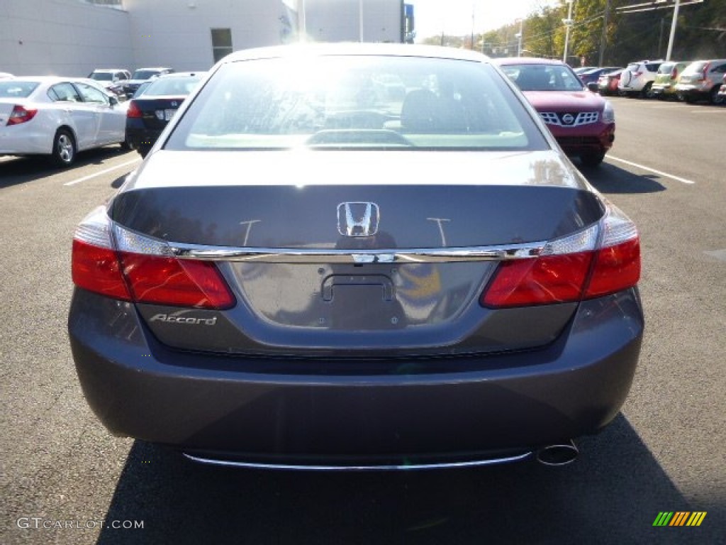 2014 Accord LX Sedan - Modern Steel Metallic / Gray photo #4