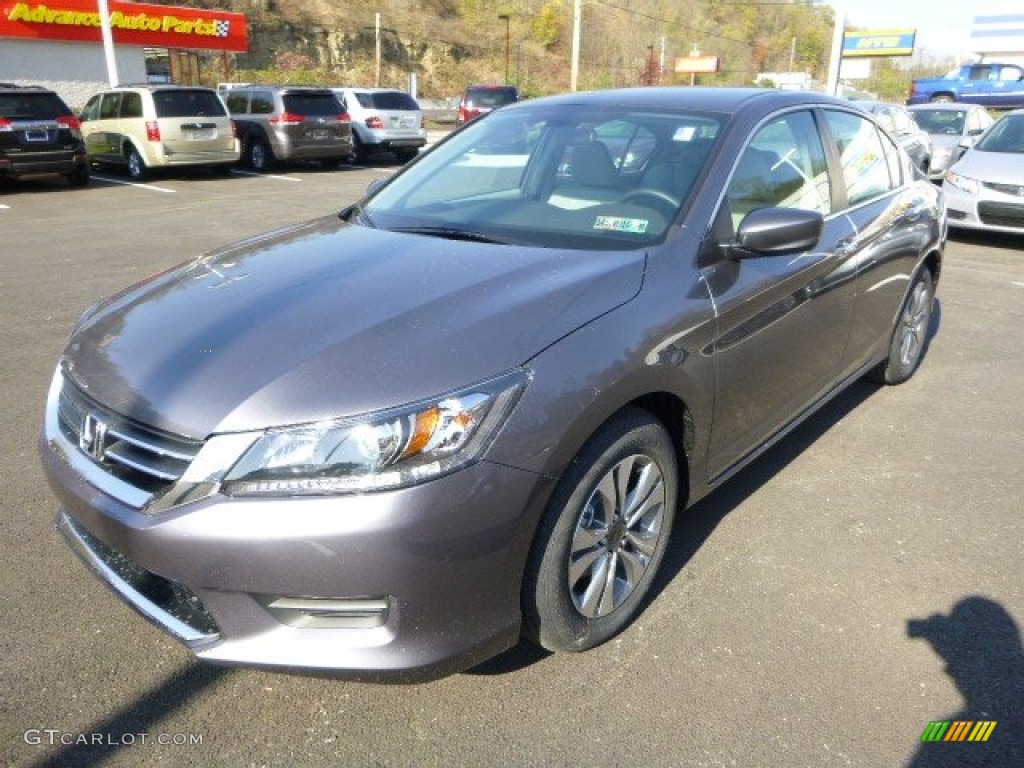 2014 Accord LX Sedan - Modern Steel Metallic / Gray photo #7