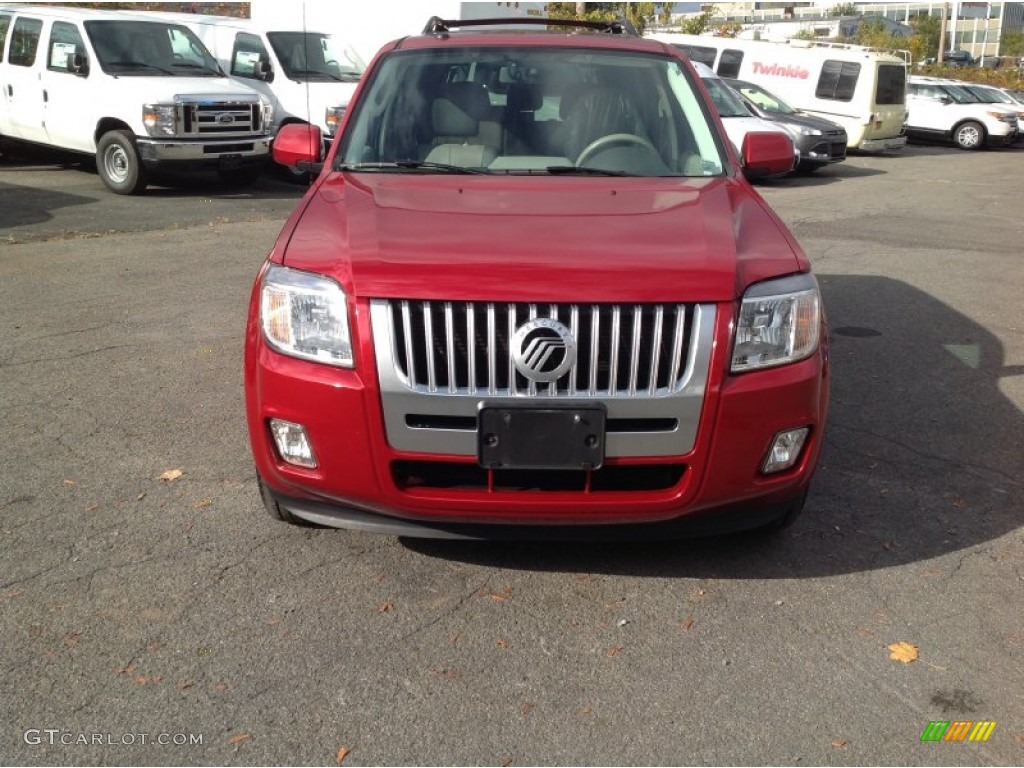 2010 Mariner V6 Premier 4WD - Sangria Red Metallic / Black photo #2