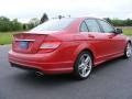 2008 Mars Red Mercedes-Benz C 350 Sport  photo #3