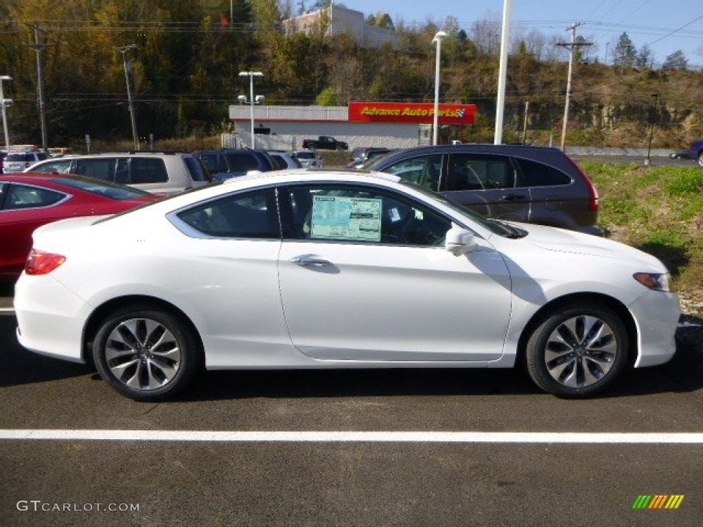 2014 Accord EX-L Coupe - White Orchid Pearl / Ivory photo #2