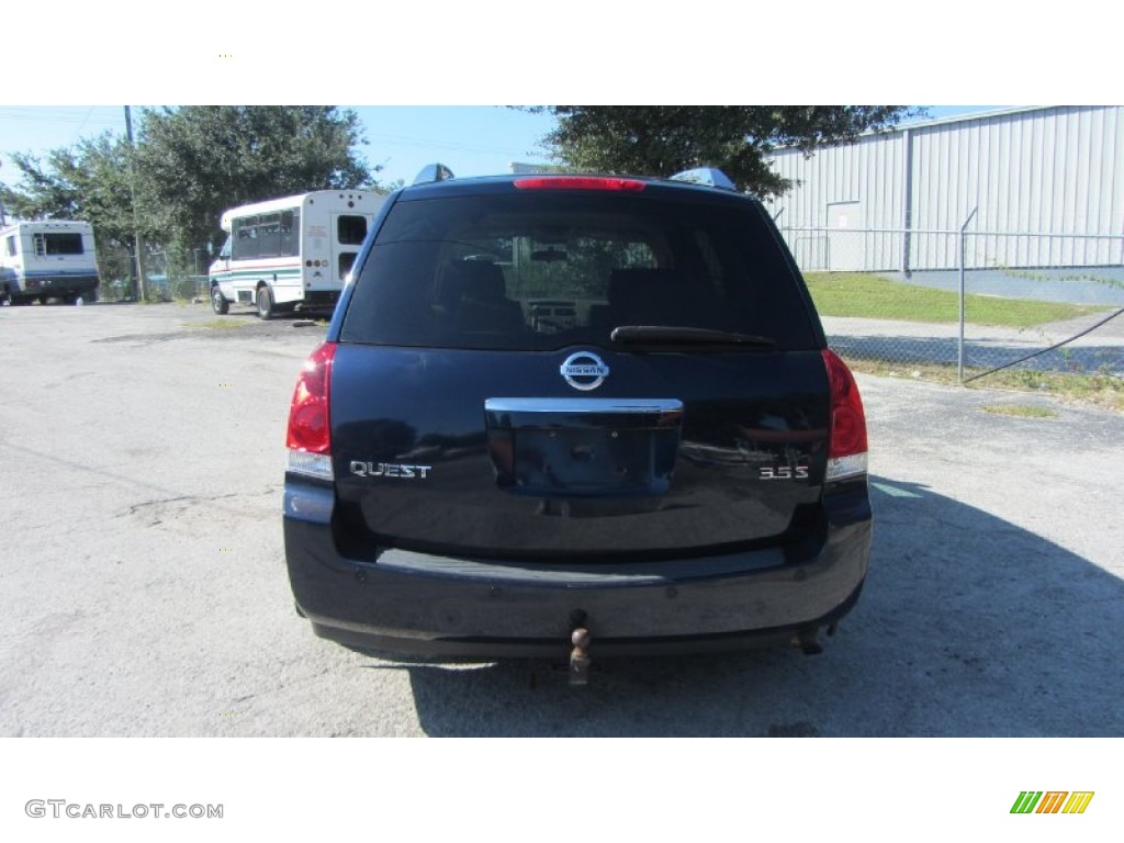 2007 Quest 3.5 S - Majestic Blue Metallic / Gray photo #13