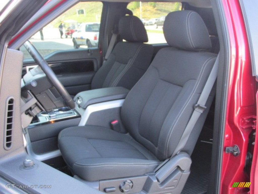 2010 F150 FX4 SuperCrew 4x4 - Red Candy Metallic / Black photo #12