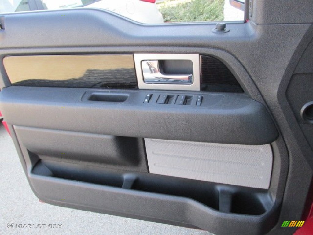 2010 F150 FX4 SuperCrew 4x4 - Red Candy Metallic / Black photo #15