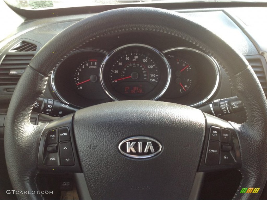 2011 Sorento EX V6 AWD - White Sand Beige / Black photo #15