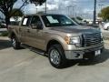 2012 Golden Bronze Metallic Ford F150 XLT SuperCrew 4x4  photo #2