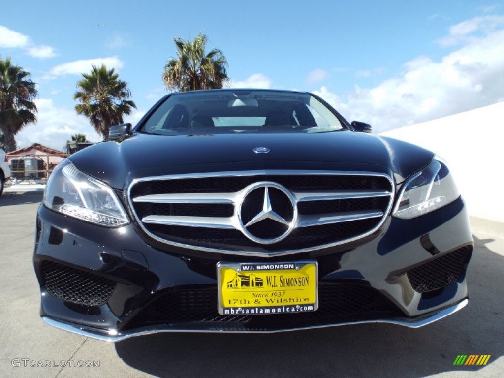 2014 E E250 BlueTEC Sedan - Black / Black photo #2