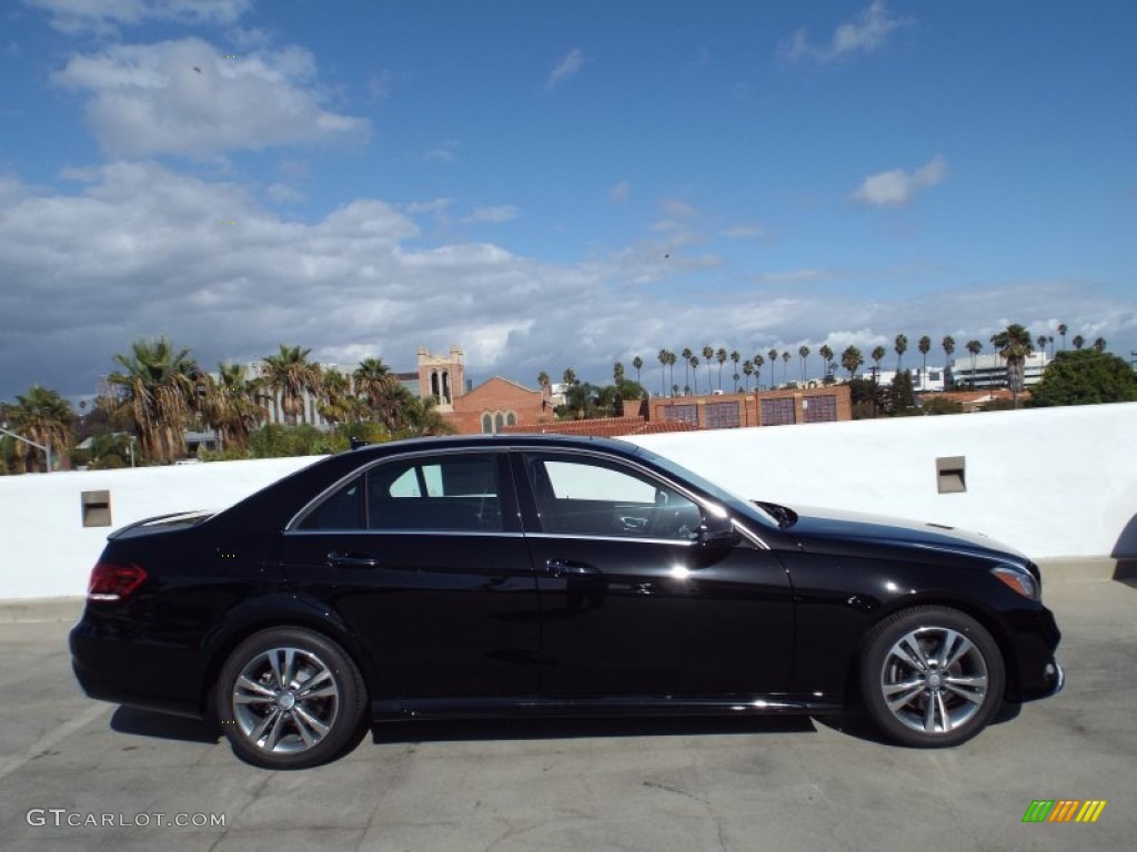 2014 E E250 BlueTEC Sedan - Black / Black photo #3