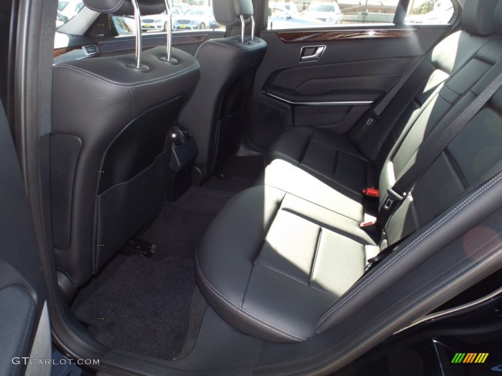 2014 E E250 BlueTEC Sedan - Black / Black photo #8