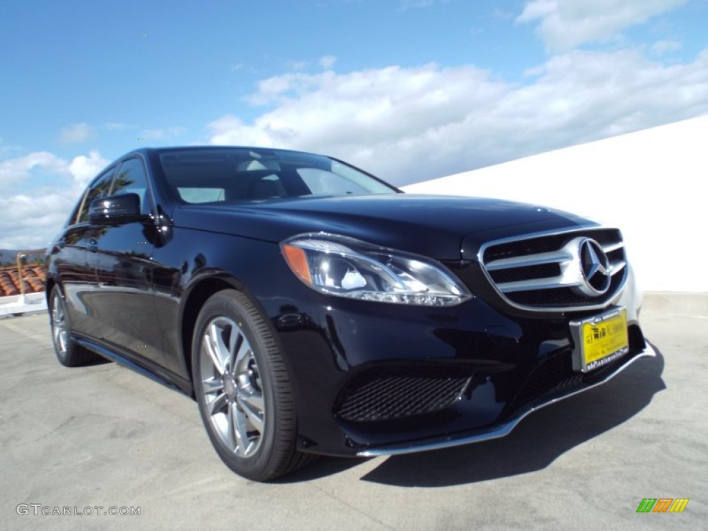 2014 E E250 BlueTEC Sedan - Black / Black photo #11