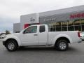 2013 Glacier White Nissan Frontier S King Cab  photo #2