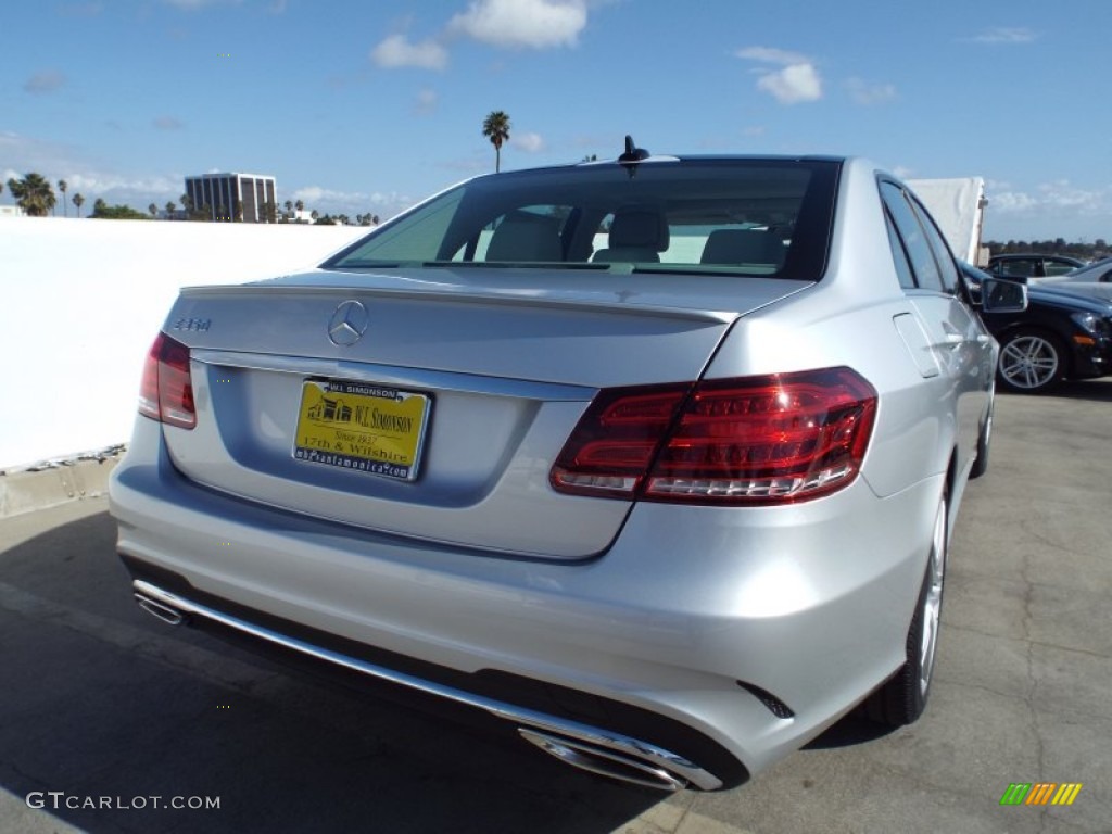 2014 E 350 Sport Sedan - Iridium Silver Metallic / Gray/Dark Gray photo #4