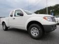 2013 Glacier White Nissan Frontier S King Cab  photo #7