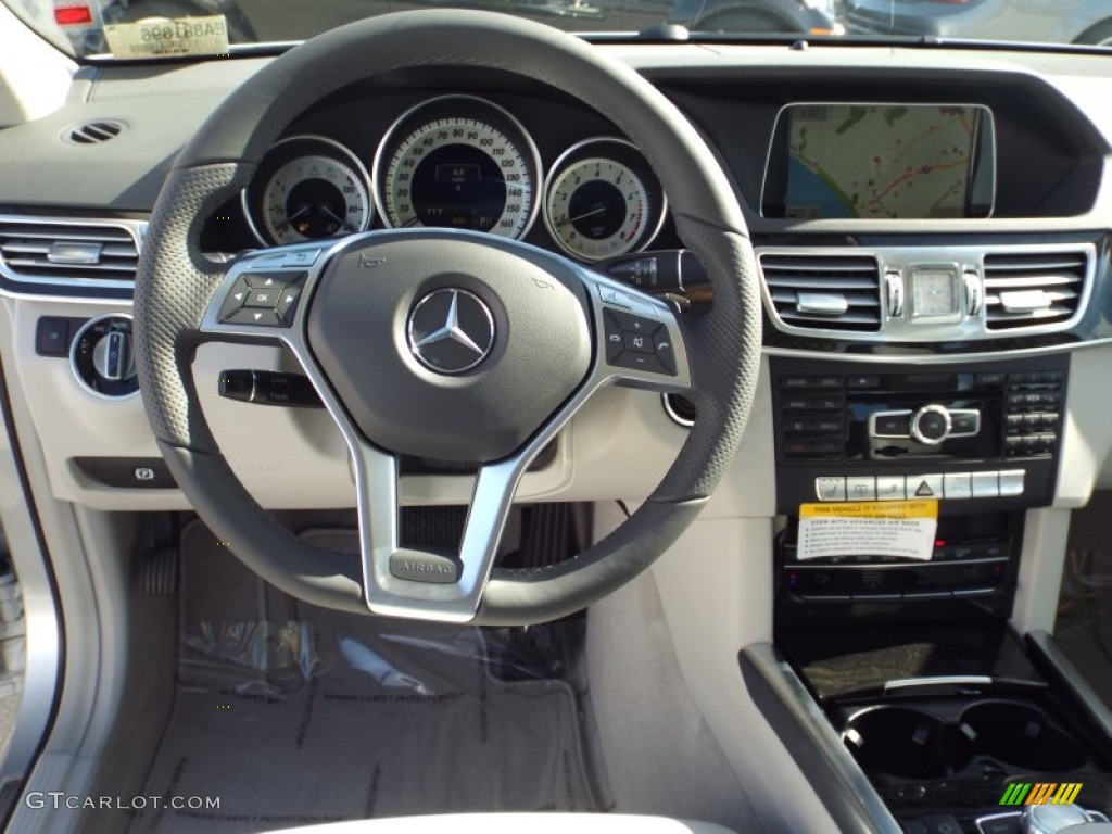 2014 E 350 Sport Sedan - Iridium Silver Metallic / Gray/Dark Gray photo #9