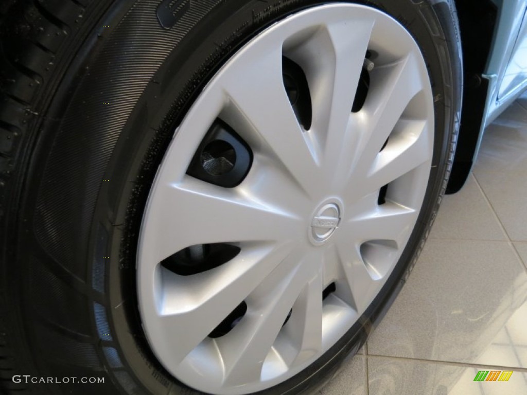 2014 Versa Note SV - Morningsky Blue / Charcoal photo #7