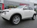 Pearl White 2013 Nissan Juke SV