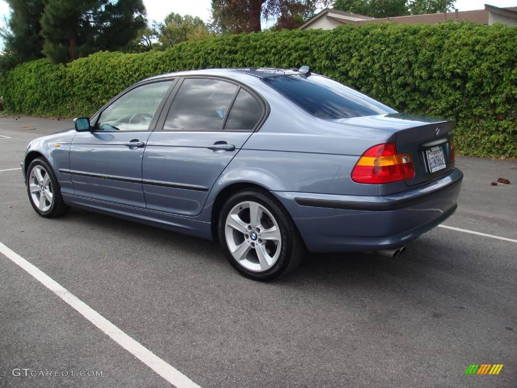 2005 3 Series 325xi Sedan - Steel Blue Metallic / Sand photo #4