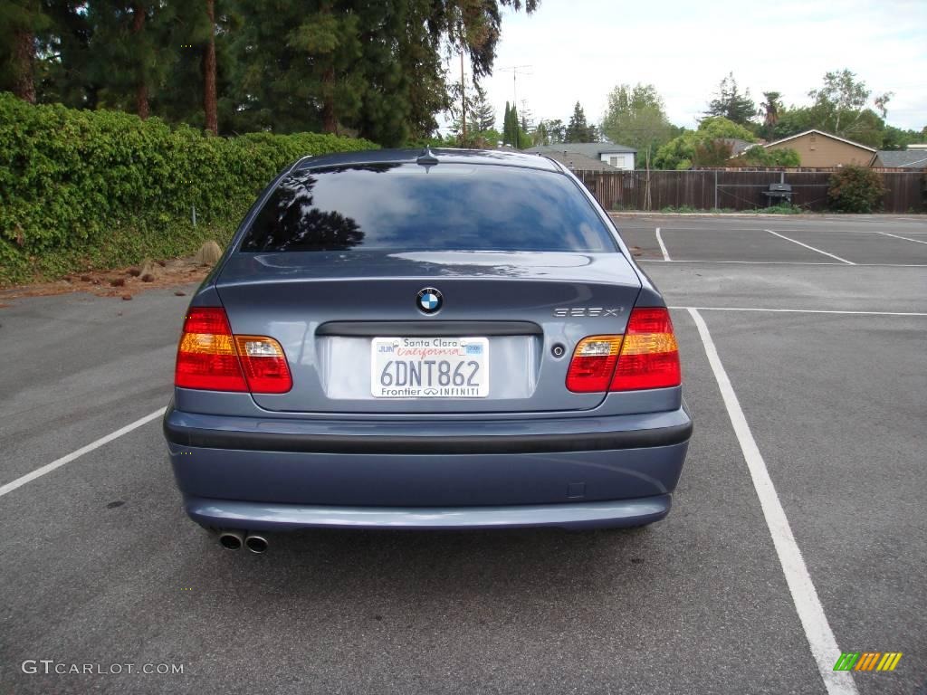 2005 3 Series 325xi Sedan - Steel Blue Metallic / Sand photo #5