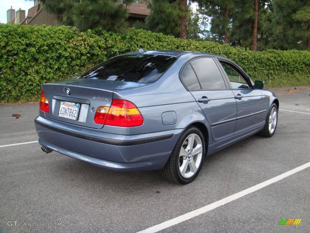 2005 3 Series 325xi Sedan - Steel Blue Metallic / Sand photo #6