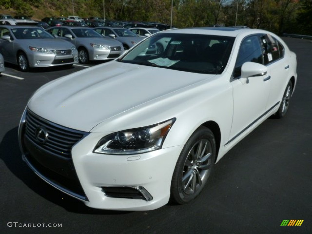 Starfire Pearl 2014 Lexus LS 460 AWD Exterior Photo #87370795