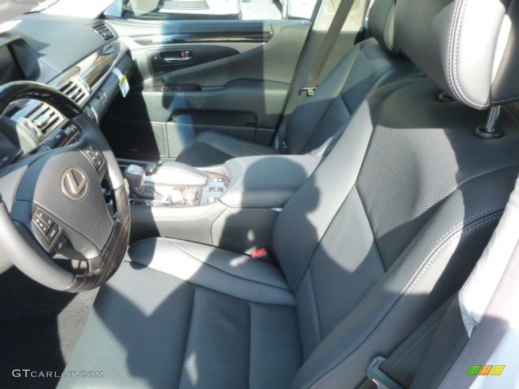 Black Interior 2014 Lexus LS 460 AWD Photo #87370837