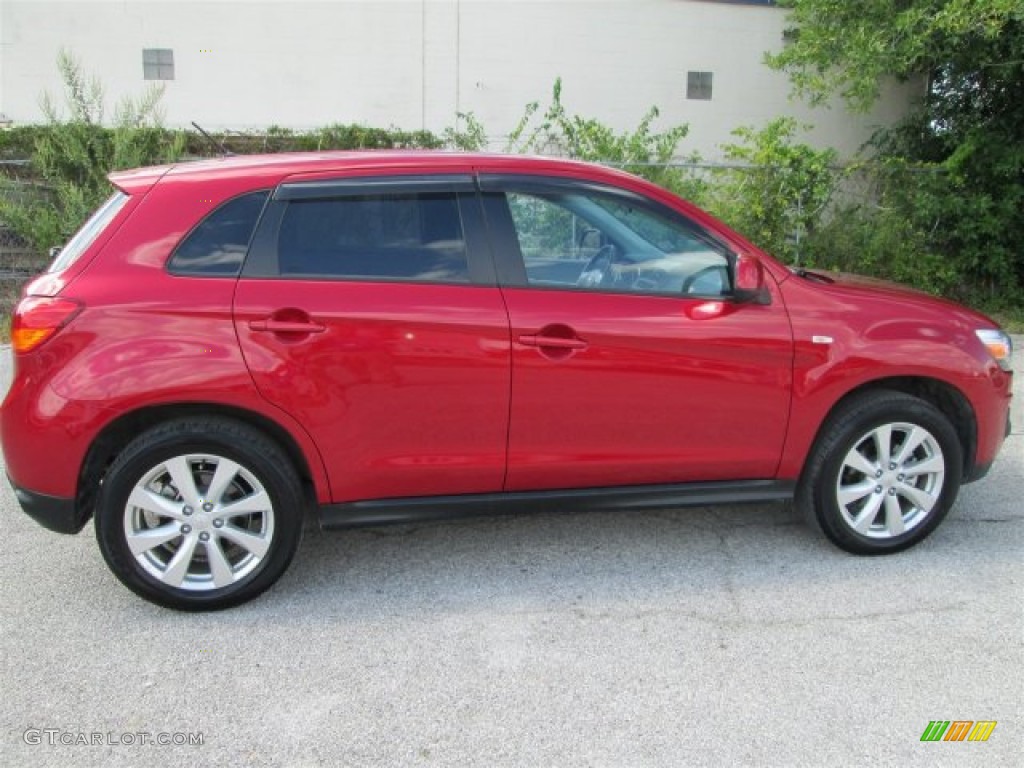 Rally Red Metallic 2013 Mitsubishi Outlander Sport ES Exterior Photo #87371398