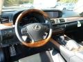 Black/Saddle Tan Prime Interior Photo for 2014 Lexus LS #87371689