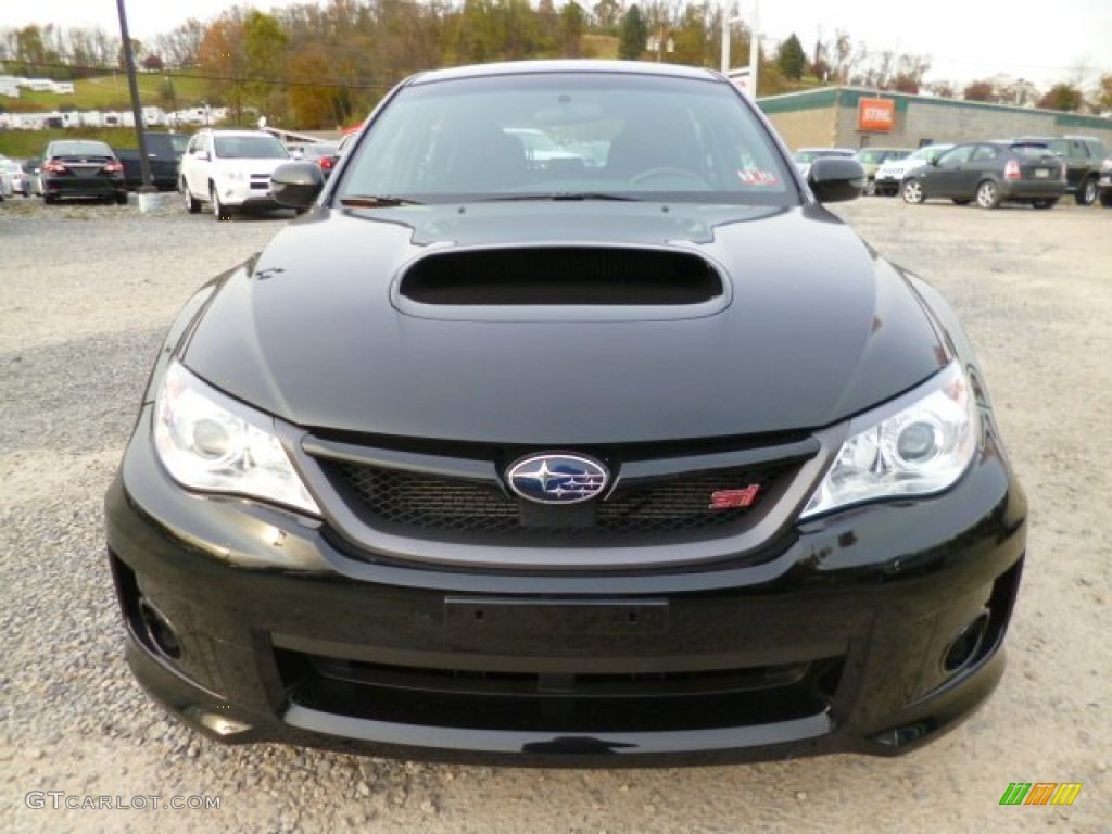 Crystal Black Silica 2013 Subaru Impreza WRX STi 5 Door Exterior Photo #87371755