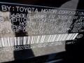  2014 LS 460 AWD Obsidian Black Color Code 212