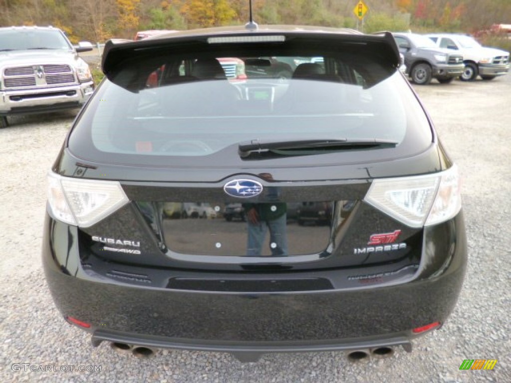 Crystal Black Silica 2013 Subaru Impreza WRX STi 5 Door Exterior Photo #87371839