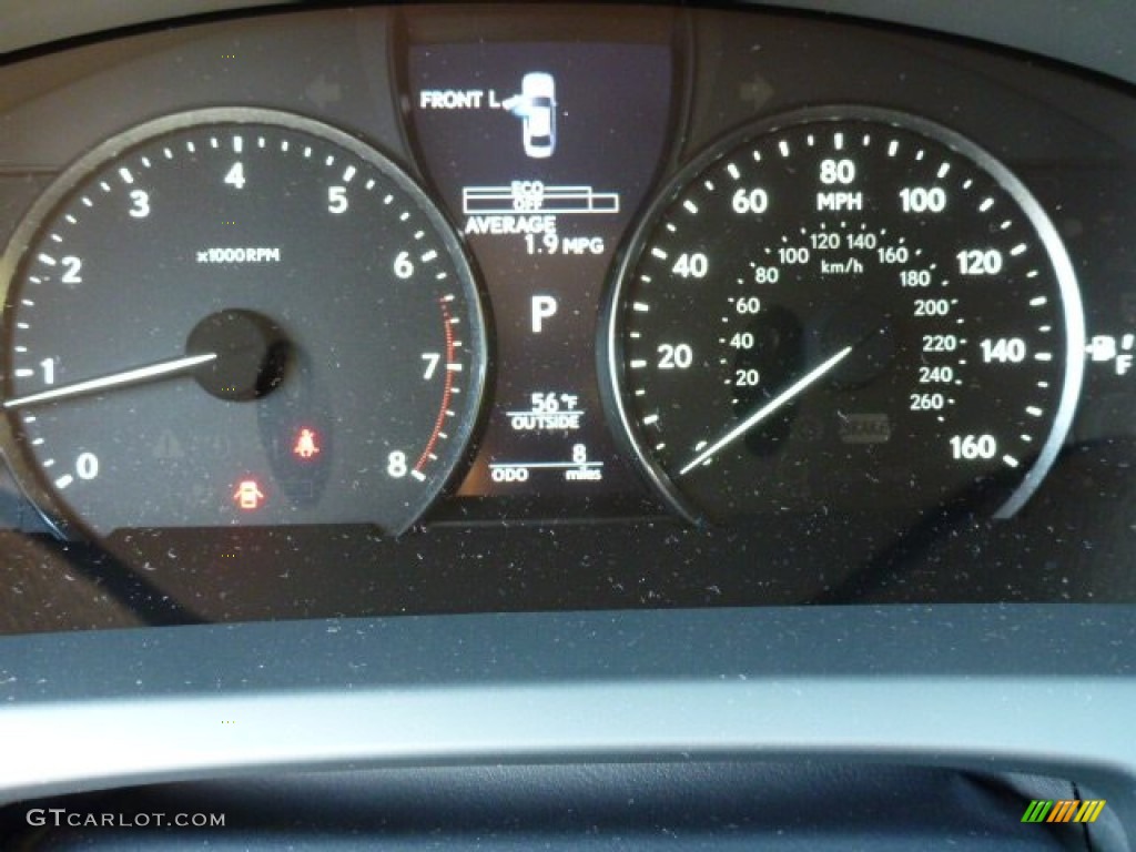 2014 Lexus LS 460 AWD Gauges Photo #87371851