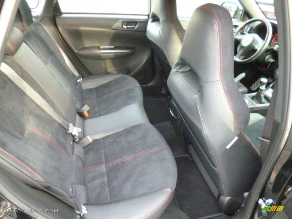 STi Black Alcantara/Carbon Black Interior 2013 Subaru Impreza WRX STi 5 Door Photo #87371938